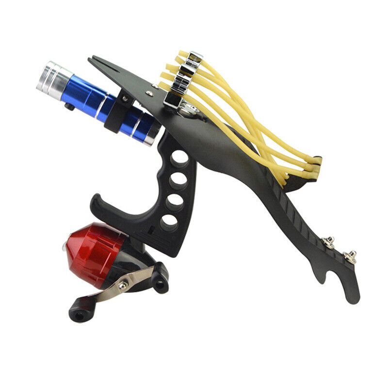 Fishing Bow Kit Catapult Bow Bowfishing Darts Reel Archery Hunting Set